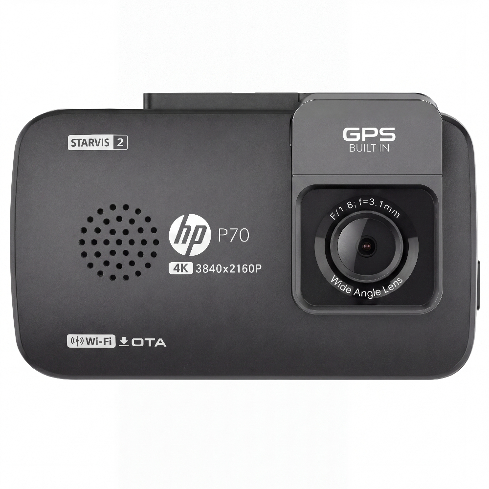 Hp P70 Front dashcam View